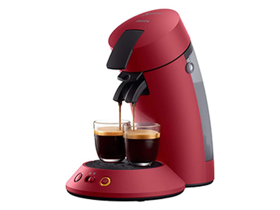Philips Senseo Original Plus Coffee Machine (Red) – Model CSA210