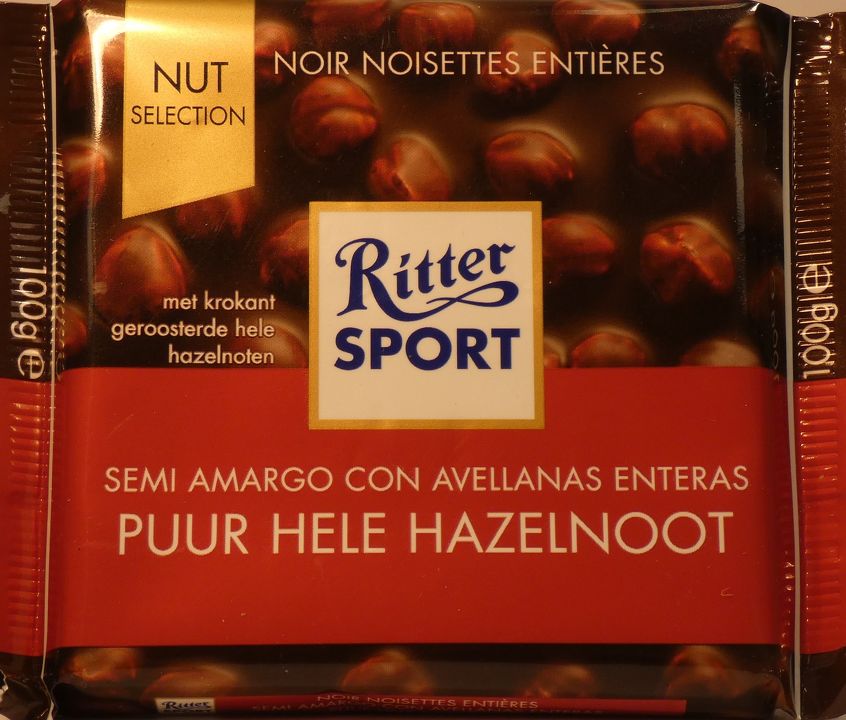 Ritter Sport Hazelnut Dark