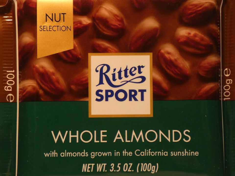 Ritter Sport Whole Almonds