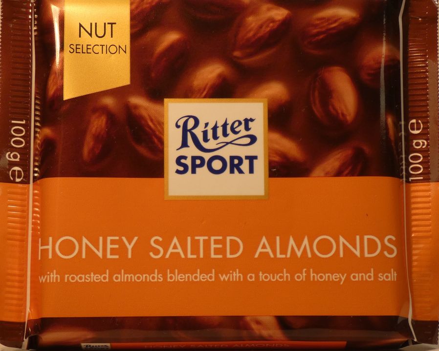 Ritter Sport Honey Salted Almonds