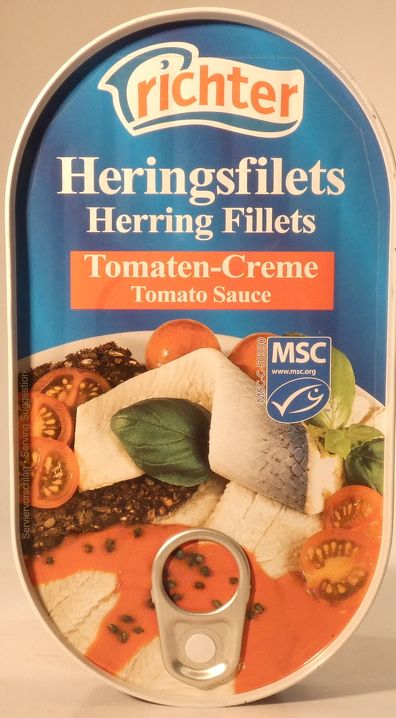Herring Fillets In Tomato Sauce