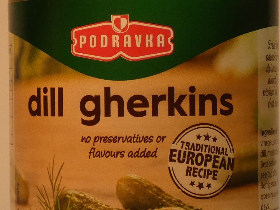 Gherkins Dill Prodova