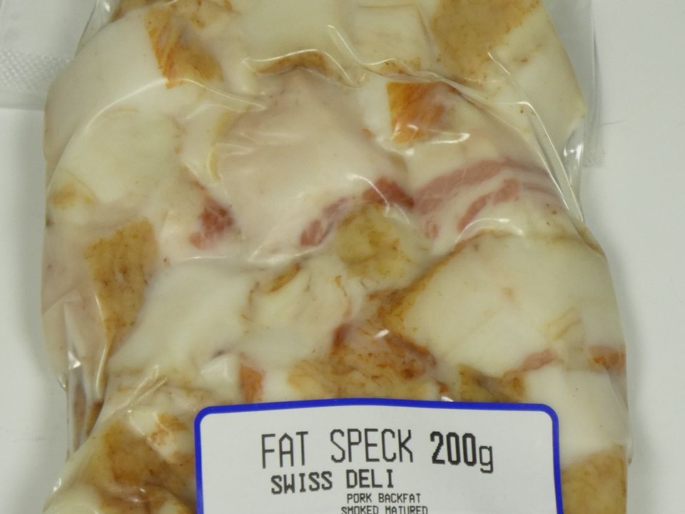 White Speck Smoked - Fat Speck 200g
