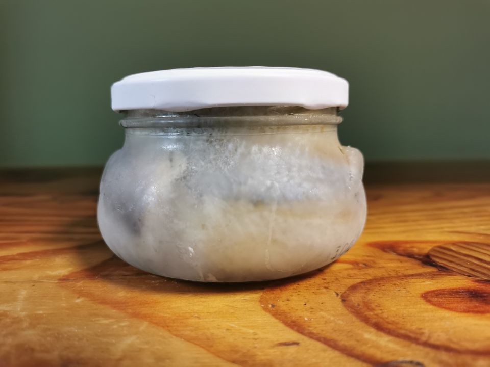 Edega Marinated Herring Rollmops – 260 g jar (frozen)