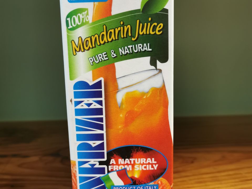 Oranfrizer - Sicilian Mandarin Juice 950 mL - FROZEN