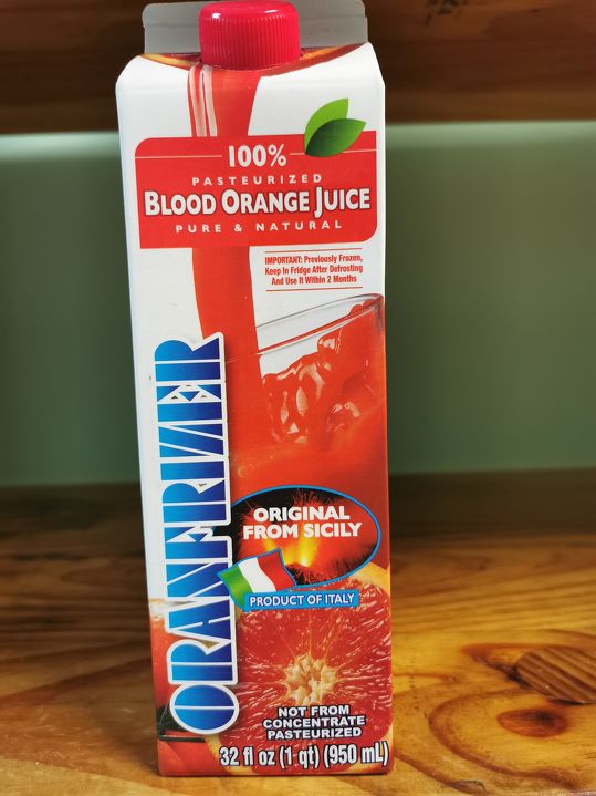 Oranfrizer - Sicilian Blood Orange Juice 950 mL - FROZEN