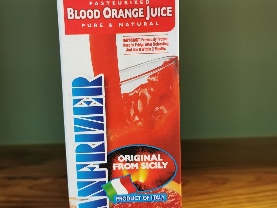 Oranfrizer - Sicilian Blood Orange Juice 950 mL - FROZEN