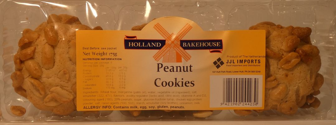 Peanut Biscuits Holland Bakehouse