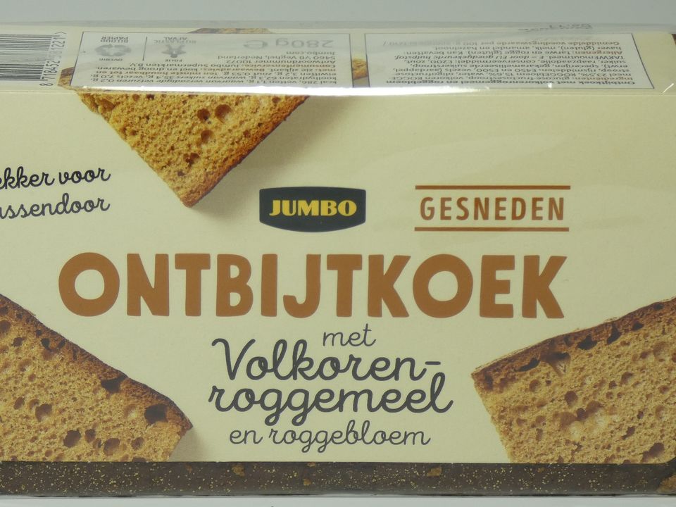 Breakfast Cake Whole Wheat - Ontbijtkoek 280g