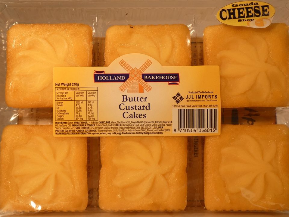 Butter Custard Cakes
