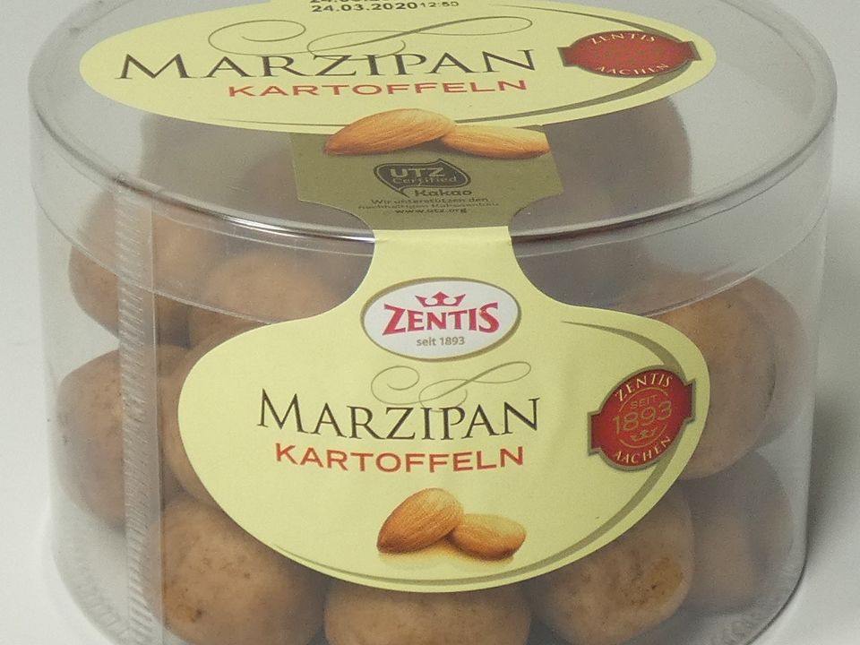 Marzipan Potatoes