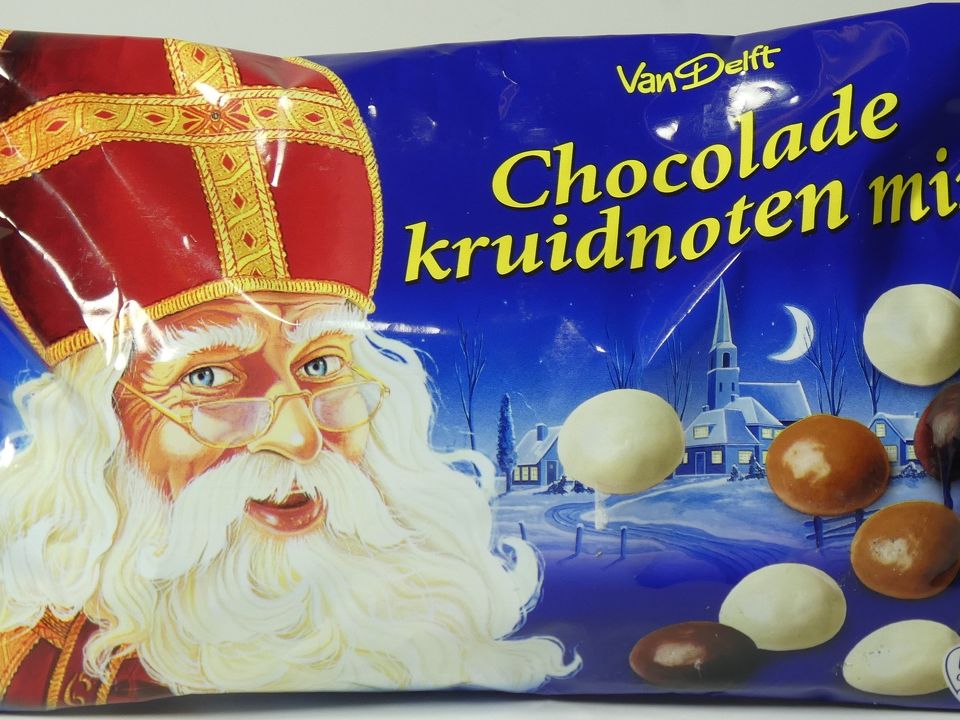 Kruidnoten Chocolate Mixed 250g Van Delft