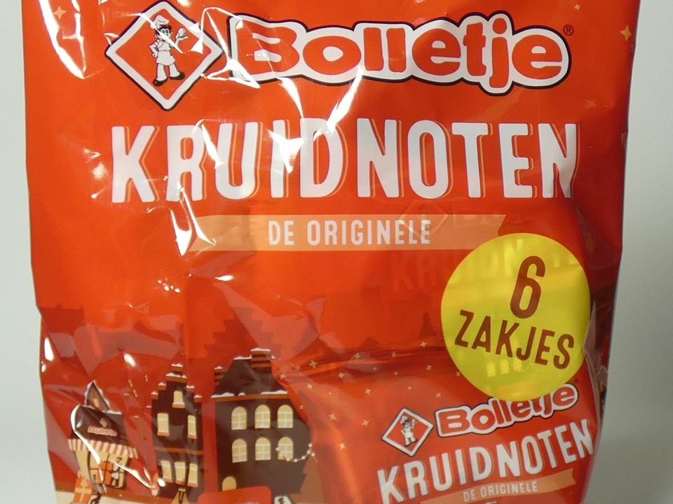Kruidnoten 6X50g Mini Bags Bolletje