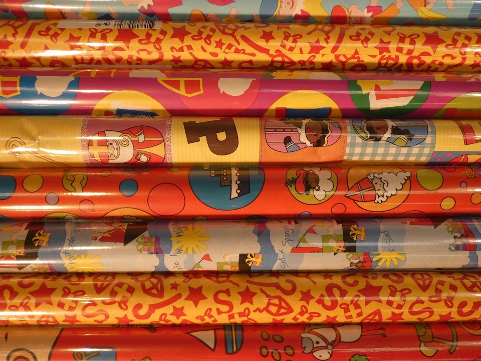 Giftwrap Paper Sint Nicolaas