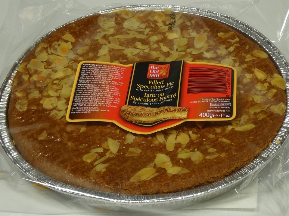 Almond Speculaas Pie