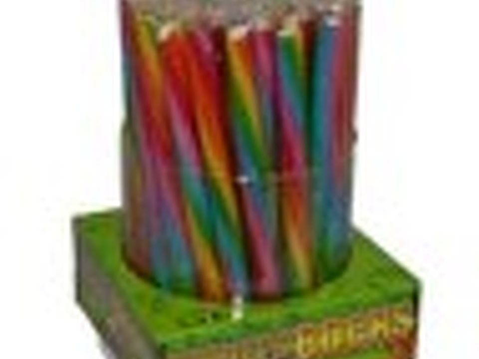 Rainbow Rock Candy Stick