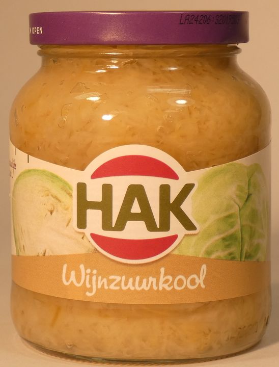 Sauerkraut  - Wine 340g - Hak