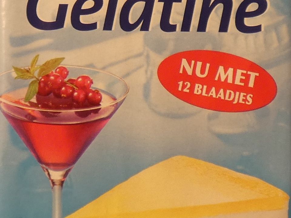 Gelatine Leaves Clear Dr. Oetker