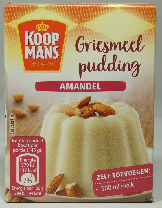 Almond Semolina Pudding Dr. Oetker