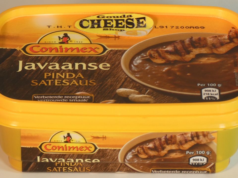 Peanut Satay Javaanse Sauce Conimex