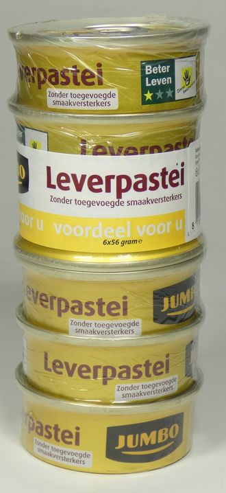 Liverspread 6x56g - Jumbo