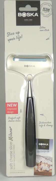 Cheese Slicer Half - Black - Milano - Boska