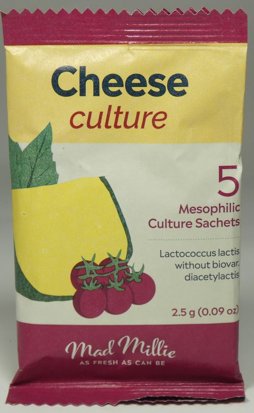 Cheese Culture -  Mesophillic Sachet (Mw3) X 5