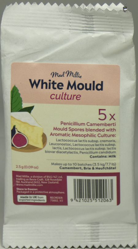 White Mould Culture Blend Sachets