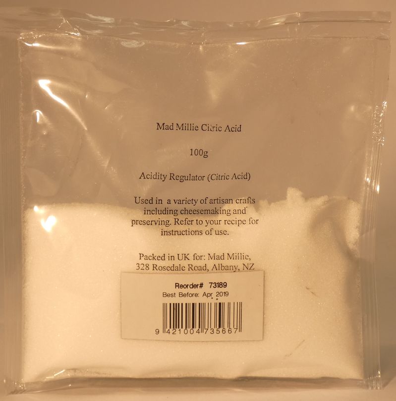 Citric Acid Products Gouda Cheese Shop