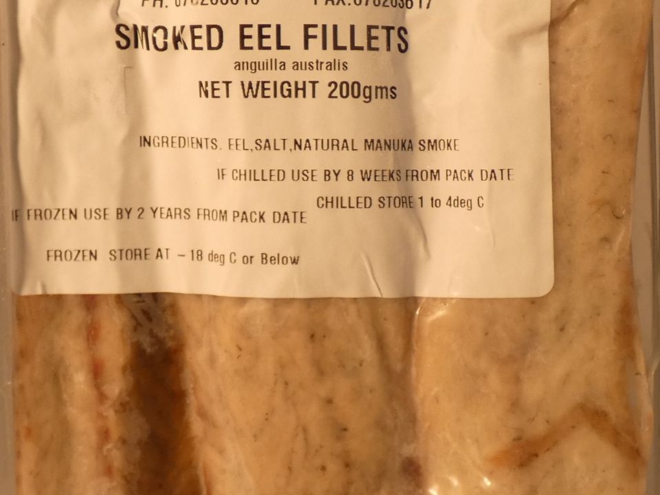 Smoked Eel Fillets