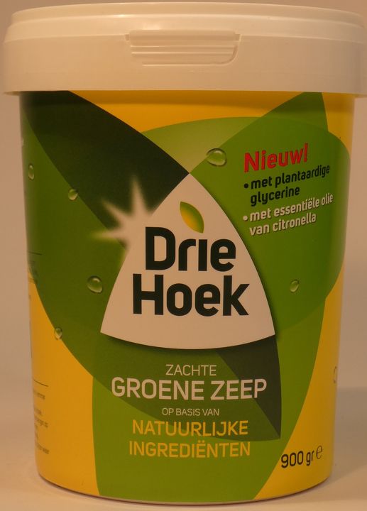 Driehoek Soft Soap (Groene Zeep)
