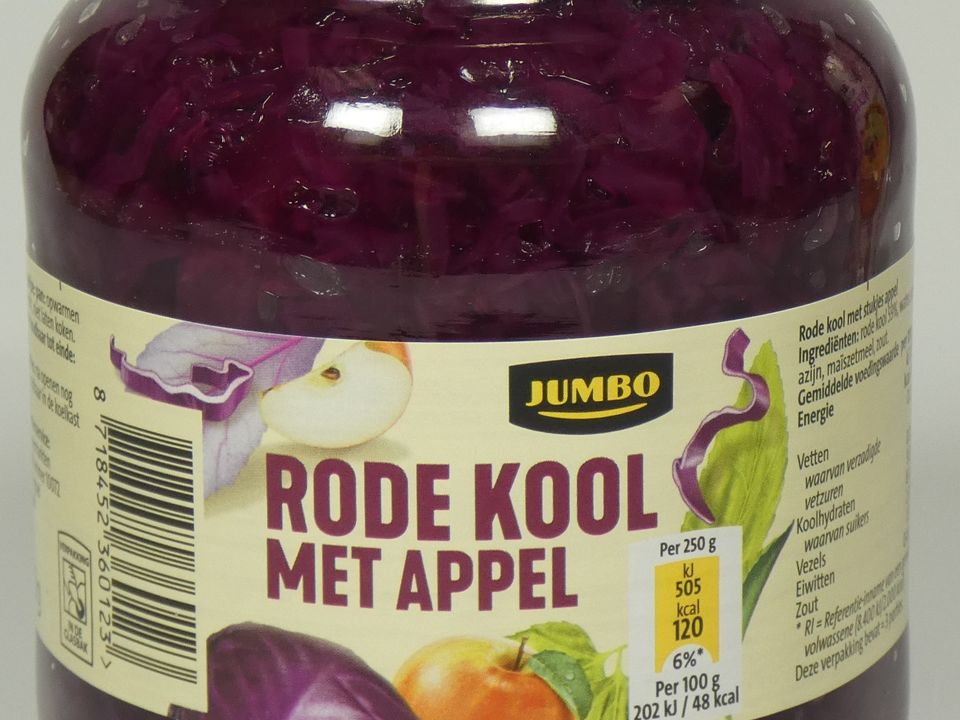 Red Cabbage with apple - Jumbo 680g
