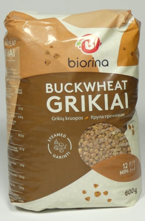 Grain Buckwheat Roasted 800g Biorina