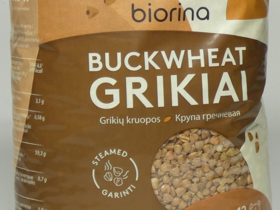 Grain Buckwheat Roasted 800g Biorina
