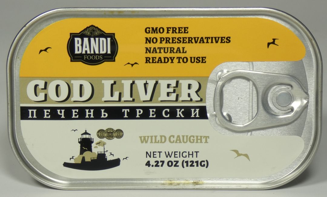 Cod Liver Bandi Can