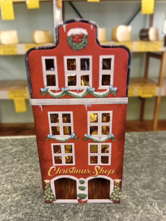 Christmas Tin House Chocolate Pralines