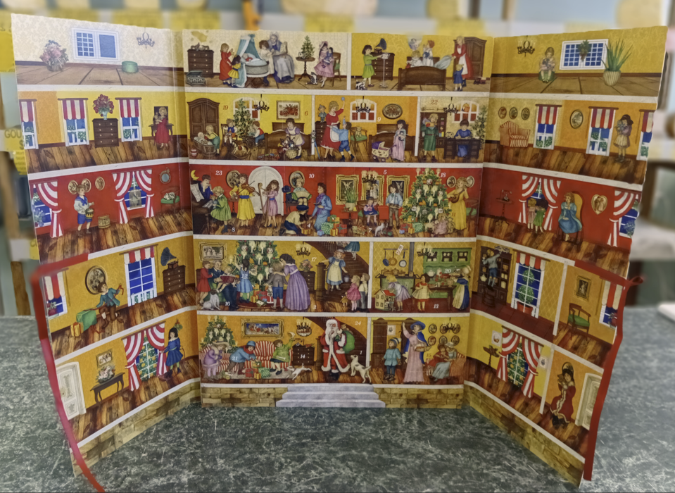 Chocolate Advent Calendar Townhouse