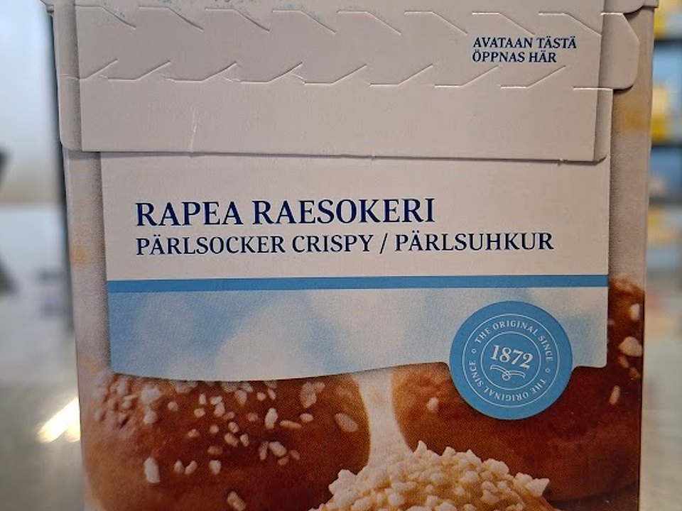 Pearl Sugar Coarse 500g Dansukker