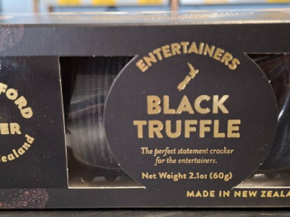 Black Truffle Crackers - Rutherford & Meyer