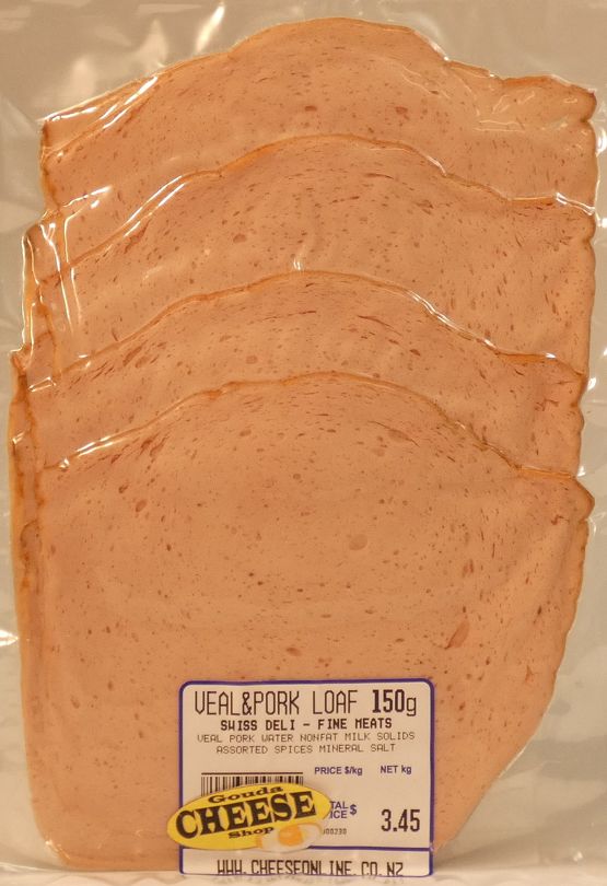 Veal And Pork Loaf Products Gouda Cheese Shop