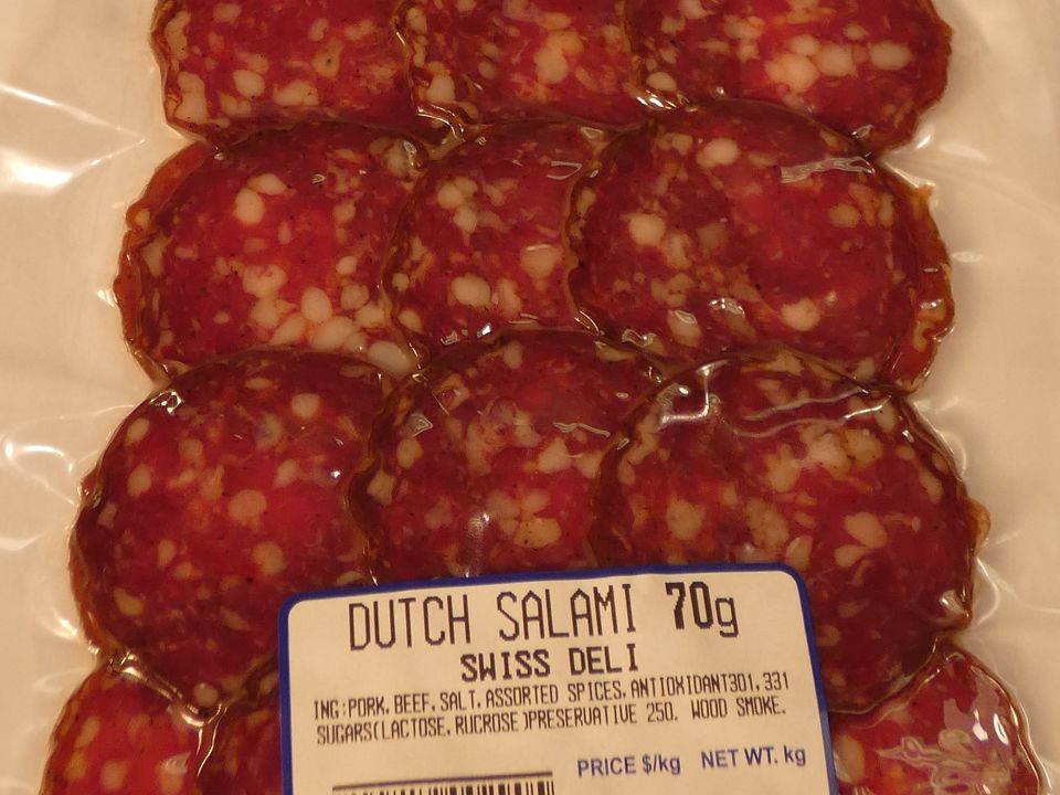 Dutch Smoked Salami