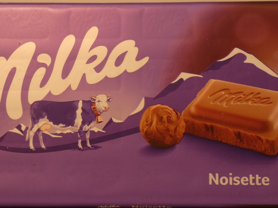 Chocolate Bar Noisette Milka