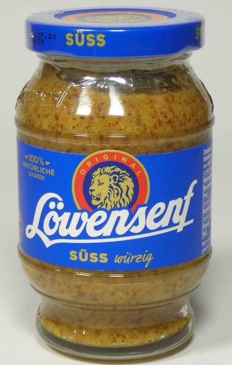 Mustard Sweet Bavarian Lowensenf