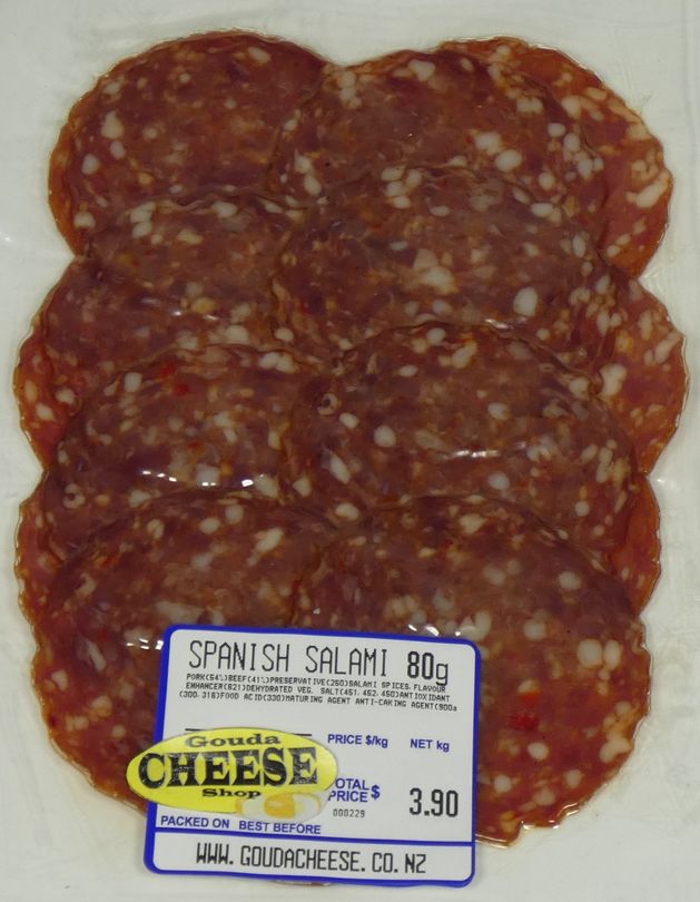 Spanish Salami Products Gouda Cheese Shop