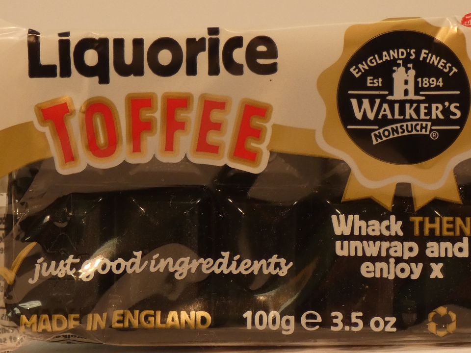 Toffee Bar Licorice