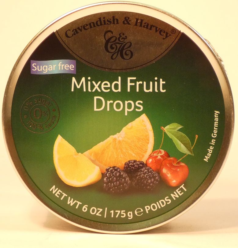 Mixed Fruit Drops - Sugar Free