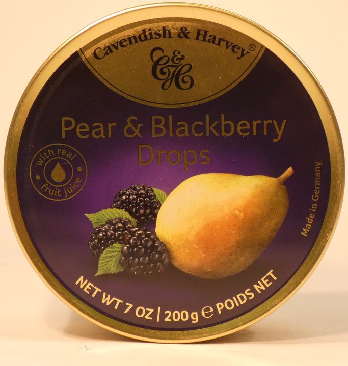 Pear & Blackberry Drops