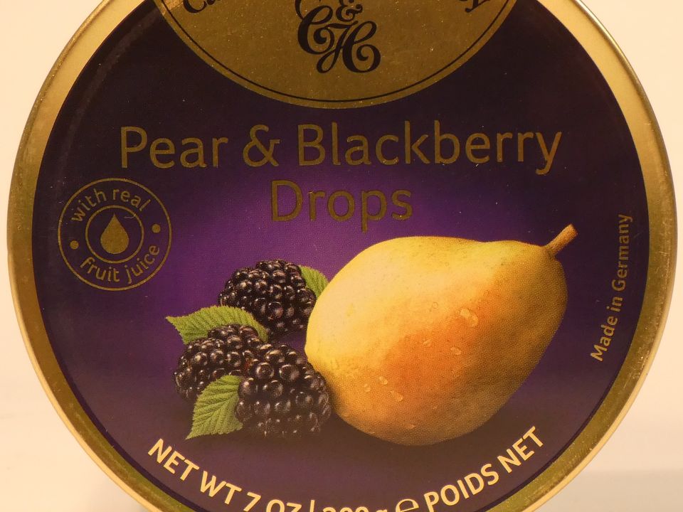 Pear & Blackberry Drops