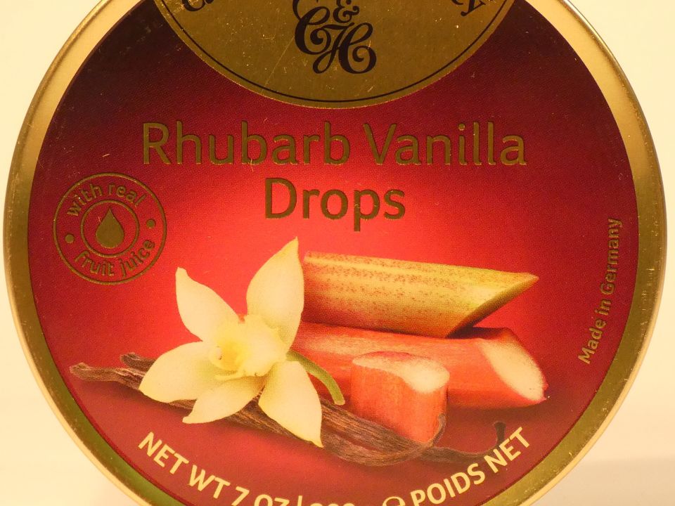 Rhubarb & Vanilla Drops