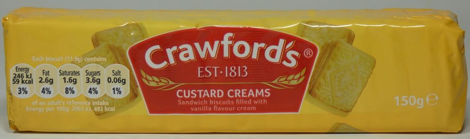 Custard Creams Crawfords